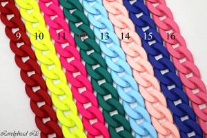 Cadena Decorativa de Resina Epoxi para Pared, Adorno de Pared Moderno y Creativo, Cadena Colgante de Resina Epoxi Elegante para Decoración del Hogar - Product Image 5