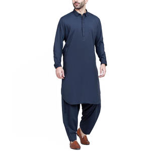 Vêtements pour hommes musulmans Shalwar Kameez, vente en gros, OEM et ODM, fournisseur Direct d'usine, Shalwar Kameez - Product Image 5
