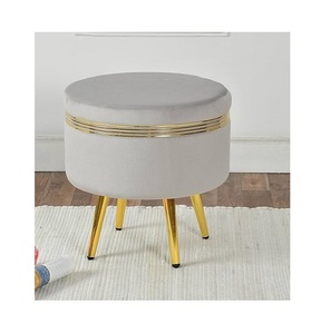 Meilleur prix personnalisé de haute qualité Pouf bon Fabricpofy tabouret banc Pouf produit de gros tabouret pouf tabouret d'hôtel et de bar - Product Image 6