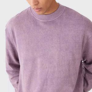 Sweat-shirts d'hiver streetwear personnalisés de haute qualité avec impression numérique, logo personnalisé et design délavé à l'acide pour hommes - Product Image 3