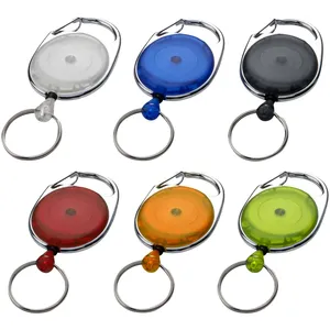 Personalized Gerlos Roller Clip Keychain Customized <b>Badge</b> <b>Holder</b> & Accessories - Product Image 5