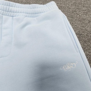 Pantalones Cortos Deportivos Casuales de Seda Helada Transpirables de Cinco Puntos para Hombre, Sólidos, para Correr, con Lavado Ácido - Product Image 2