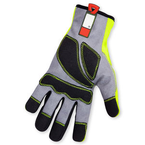 ถุงมือหนังวัวแยก14 16นิ้วสำหรับผู้ชายและผู้หญิงถุงมือกันความร้อนป้องกันไฟฟ้าสถิตย์กันไฟป้องกันการกระแทก - Product Image 4