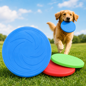 Yommy Fashion Disco Volante in Gomma TPR da 14,5 CM Facile da Pulire per Cani - Giocattolo Interattivo per Addestramento e Movimento - Product Image 2
