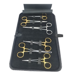 Ensemble de 6 instruments chirurgicaux urologiques en acier inoxydable allemand, alimentation manuelle, vasectomie sans suture, métothérapie, certifié CE - Product Image 1