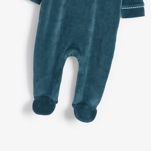 Nouveau bébé personnalisé bébé grenouillères ensembles velours grenouillère bébé nouveau-né combishort une pièce tenue vêtements bébé grenouillère barboteuses - Product Image 4