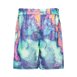 Shorts personnalisés imprimés par sublimation pour hommes, 100 % coton, couleur unie, décontractés, taille mi-haute, séchage rapide, directement de l'usine - Product Image 3