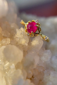 Chất Lượng Cao/Đồ Trang Sức Mỹ/Tự Nhiên Của <span class=keywords><strong>Ruby</strong></span> Kim Cương Nhẫn 10 K Vàng Rõ Ràng Tốt Engagement Không Có Nhiệt Không Có Điều Trị <span class=keywords><strong>Ruby</strong></span> Từ Việt Nam - Product Image 3