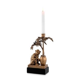 Elegant Premium Polished Brass <b>Candle</b> Holder for Modern and Classic Interiors with Superior Quality and Artistic Detailing - Product Image 1
