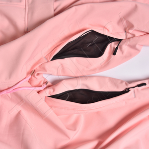 OME Pantalon de ski unisexe léger tissé en polyester à jambe large et isolé Pantalon de neige cargo imperméable en tissu imperméable à l'eau - Product Image 5