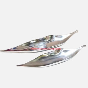 Vente chaude Creative Qualité Argent Métal Plateau De Service Forme Personnalisée Conception Classique pour La Maison Table Plats Assiettes - Product Image 3