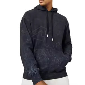 Sudadera con Capucha Personalizada para Hombre, Invierno, 260 GSM, Felpa Francesa, Corte Regular, Algodón Ecológico, Gruesa, Personalizable - Product Image 3