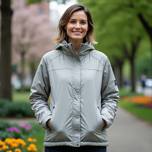Chaquetas de Camping de concha suave para mujer de talla grande con forro de gran tamaño Otoño Invierno deportes al aire libre chaqueta Softshell para mujer - Product Image 4