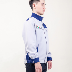 FMF <b>Men's</b> Worker Uniform Breathable Anti-Dust Safety Oversized Cotton Grey ODM/OEM <b>Overalls</b> Convenient Workwear Style - Product Image 4