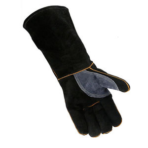 Service OEM Gants de soudage en cuir de sécurité haut de gamme à prix raisonnable Résistance à la chaleur haut de gamme conçus pour un confort optimal - Product Image 3
