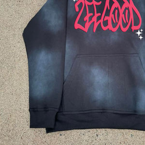 2025 Unisex Heavyweight 100% Sudadera con capucha de algodón Nuevo equipo de invierno bordado personalizado de moda para hombres Impresión digital - Product Image 6