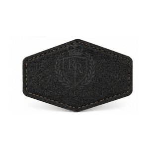 Écussons en cuir personnalisés en gros, logos à coudre, étiquettes décoratives pour chapeaux, accessoires personnalisés et branding de mode - Product Image 4