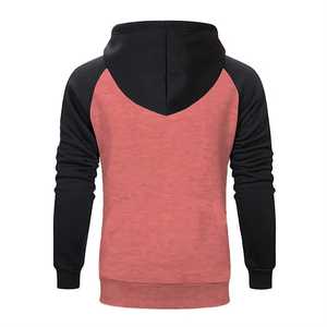 Sweats à capuche de sport pour hommes 100% coton imprimés personnalisés avec tissu lourd de 370g pour une utilisation en hiver par temps froid - Product Image 4