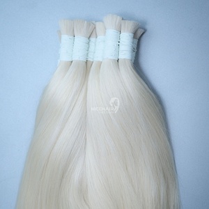 ผมแท้เวียดนามคุณภาพสูง Nicehair Bac Ninh Remy Super Double Drawn เนื้อนุ่มลื่น ปราศจากซิลิโคน แบบต่อผมด้วยเครื่องจักร - Product Image 5