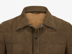 Veste en cuir coupe-vent à logo personnalisé Vestes de mode d'hiver pour hommes - Product Image 6