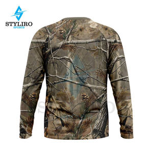 Camiseta Deportiva de Manga Larga para Hombre y Mujer, Transpirable, de Poliéster, con Estampado Digital, Ecológica, para Caza, Pesca y Actividades al Aire Libre - Product Image 2