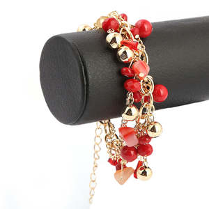 Women's Fancy <b>Bracelet</b> - <b>Red</b> - Product Image 1