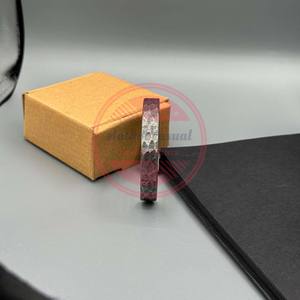 Handmade Damascus Steel Bracelet Hand <b>Forged</b> Steel Cuff Bracelet - Product Image 3