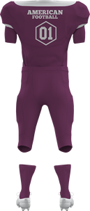 Camisetas personalizadas de fútbol americano al por mayor, camisetas transpirables de talla grande con manga corta, ropa de equipo personalizada - Product Image 3