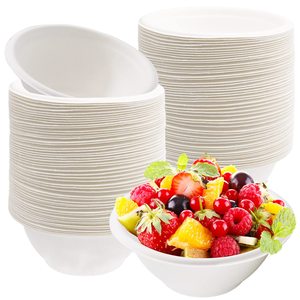 Compostable Bagasse Paper <b>Bowl</b> Advance Meal Prep <b>Bowls</b> Compost Eco Friendly Soup <b>Bowl</b> made in India wholesaler products - Product Image 4