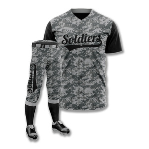 Pantalon de baseball de qualité supérieure, confortable, avec des designs uniques, uniforme de baseball blanc pour hommes - Product Image 6