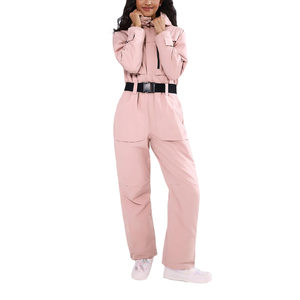 Coupe-vent à la mode grande taille combinaison de Ski respirante pour les femmes haute qualité imperméable coupe-vent Snowboard pour l'hiver à capuche - Product Image 5