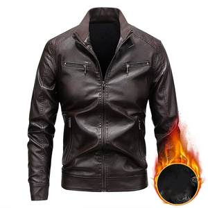 Chaqueta Vaquera de Hombre con Cuello Alto para Otoño e Invierno, Manga Larga, Botones, Prenda Exterior Informal, Transpirable, Resistente al Frío e Impermeable, 100% Algodón - Product Image 6