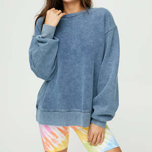 2025 haute qualité lavage à l'acide pur polaire unisexe sweat 100% coton tenue décontracté pour l'hiver pour l'impression et la personnalisation - Product Image 2