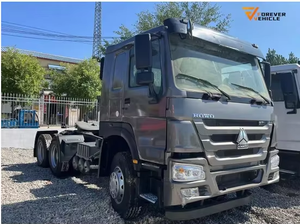 Camión tractor usado SINOTRUK HOWO 6x4 cabeza 371Hp Transporte minero camiones pesados - Product Image 3