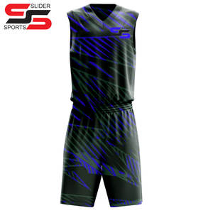 Uniformes de haute qualité Maillot de basket-ball à séchage rapide Uniforme de basket-ball personnalisé Maillot de basket-ball pour enfants Ensemble court - Product Image 4