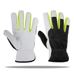 Vente en gros Nouveau design Logo personnalisé Gants de travail en cuir Sécurité industrielle Mécanicien automobile Assemblage Gants - Product Image 2