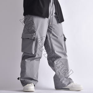 Nuevo diseño, venta al por mayor, pantalones de esquí holgados para nieve, pantalones holgados informales multifunción para exteriores para hombres, pantalones de esquí de talla grande para hombres, ropa de calle para hombres - Product Image 6