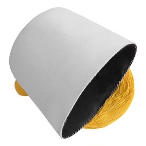 Brodé à la main i flambant neuf personnalisé Oes blanc Fez ordre de l'étoile de l'Est haute qualité sur mesure blanc Fezzes personnalisé - Product Image 5