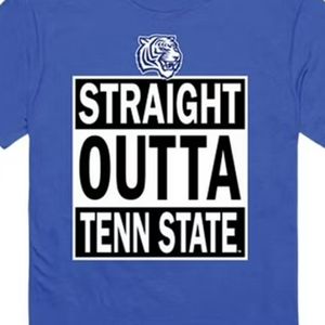 Camiseta Personalizada para la Universidad Estatal, Serigrafiada con TSU en la Parte Delantera, para Ropa HBCU, 100% Algodón, Transpirable y Ecológica - Product Image 2