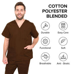 Tenues d'infirmière de qualité supérieure, respirantes et tendance, uniformes d'hôpital, ensembles de blouses et pantalons en spandex - Product Image 6