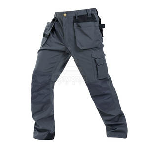Pantalon de sécurité de travail pour hommes à bas prix nouveau Style de poche couleur unie 100% coton taille moyenne fabricant fabriqué au Pakistan - Product Image 2