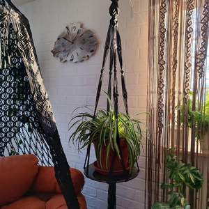 Silla Colgante de Macramé Estilo Bohemio para Jardín - Hamaca Colgante - Product Image 2