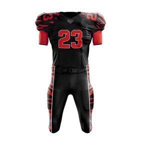 Camiseta de Fútbol Americano de Diseño Personalizado del Fabricante, Transpirable, Estampada, Talla Grande, Sublimada, de Manga Corta - Product Image 3