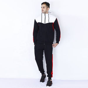 Conjunto de chándal para hombre con logotipo personalizado de calidad superior Ropa deportiva de invierno Chándal de gran tamaño de algodón en blanco de alta calidad - Product Image 1