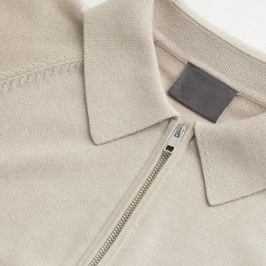 Polo de manga corta para hombre, Polo a rayas en el pecho, color a juego, solapas de colocación a la moda, Polo de manga corta para hombre - Product Image 6