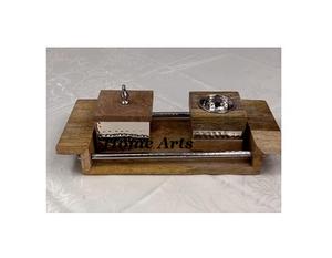 Standard Design <b>Wood</b> Mabkhar With Storage Box Superior Quality Bakhoor <b>Burner</b> <b>For</b> Hotel Decor Accessories - Product Image 1