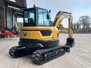 Mini Excavadora FR55F-U, Excavadora Hidráulica Compacta para Construcción, Agricultura y Jardinería - Product Image 4