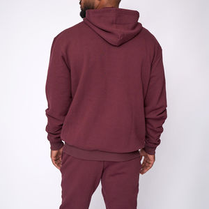 Sweats à capuche personnalisés pour hommes Sweat à capuche en polaire épaisse 100% coton Poids lourd Logo imprimé personnalisé Sweats à capuche & Sweatshirts pour hommes - Product Image 2