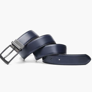 Cinturón de cuero para hombre, diseño elegante, cinturón de cuero de larga duración, adecuado para atuendos formales e informales - Product Image 2