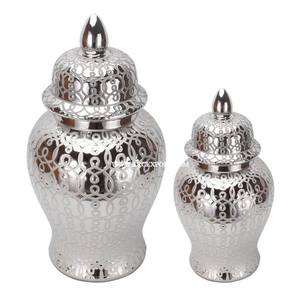 Jarrón de Jengibre de Latón Macizo con Tapa, Aspecto Admirable, Decoración para el Hogar, Recipiente de Almacenamiento con Diseño Único - Product Image 6